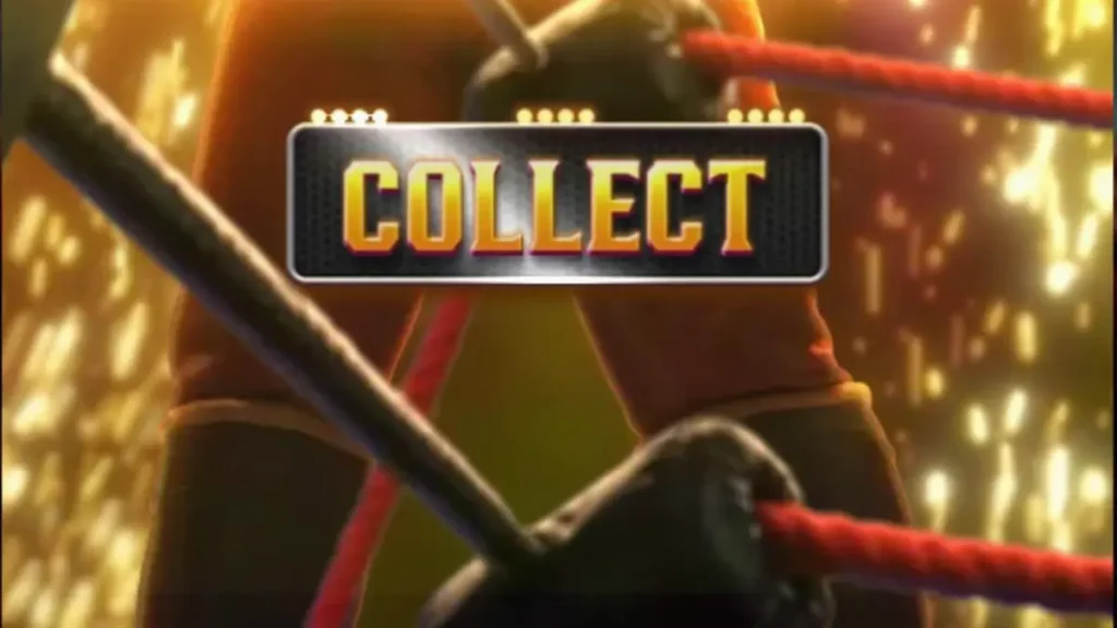 Aksi gulat intens di dalam ring pada slot Reel Royale Showdown